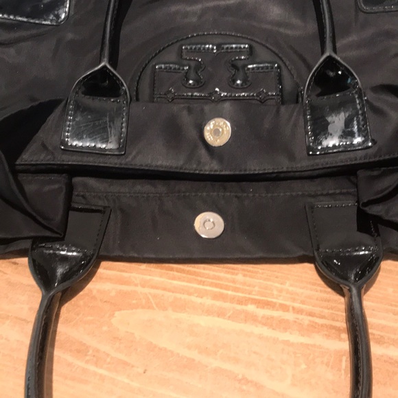 SOLD 🎉 Tory Burch Ella Mini Nylon Tote - Picture 7 of 8